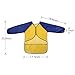 Love&Mini Kids' Art Aprons Waterproof Smocks Long Sleeve with 3 Pockets for Age 3-6 Children Painting and Cooking