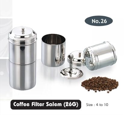 ekitchen Stainless Steel Coffee Filter No-5 (150ml)