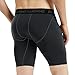 isnowood Men's 3 Pack Performance Compression Shorts