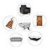 Golden-Smile. 5 PCS cat Scratch Furniture Protectors. XL Size 17 inches X 12 inches. Stop cat Scratching Sofa and Furniture. Pinless self-Adhesive Pads. Cat Scratch Deterrent. Cat Scratching Post.