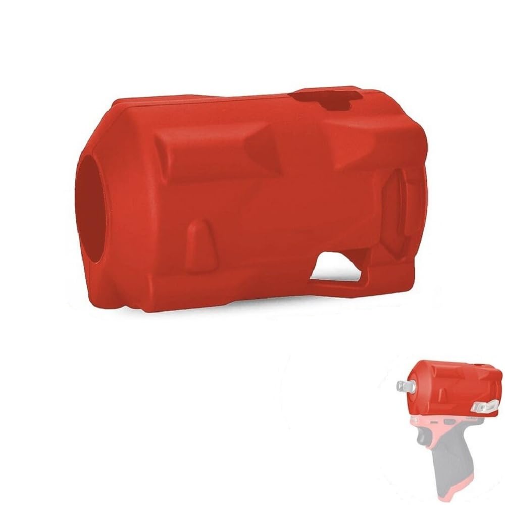 BAAQII 49-16-2554 M12 Fuel Stubby Impact Wrench Cover Protective Boot Fits for Milwaukee M12 Impact 3/8 in and 1/2 in, Stubby Impact Wrenches 2554-20 2555-20 and 2555P-20