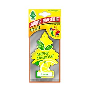 Arbre Magique – Luchtverfrisser voor in de auto – Geurboompje voor aan de spiegel – Lemon