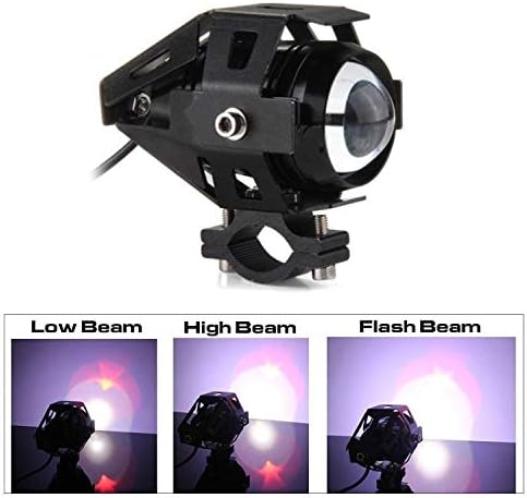 Thump THU5M2P U5-mini CREE LED Foglight with Hi/Low and Flashing Beam Universal Headlamp for Bikes Cars and Motorcycle (10W)