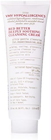 VMV Hypoallergenics Red Better Deeply Soothing Cleansing Cream, 4.06 Ounce by VMV Hypoallergenics