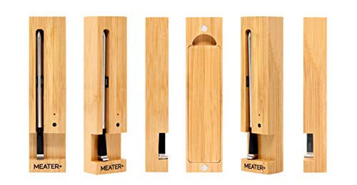 New MEATER+165ft Long Range Smart Wireless Meat Thermometer for the Oven Grill Kitchen BBQ Smoker Rotisserie with Bluetooth and WiFi Digital Connectivity New MEATER+165ft Long Range Smart Wireless Meat Thermometer for the Oven Grill Kitchen BBQ Smoker Rotisserie with Bluetooth and WiFi Digital Connectivity