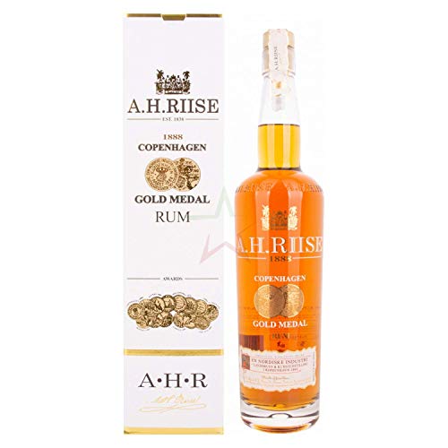 A.H. Riise 1888 Copenhagen Gold Medal Rum 40,00% 0,70 Liter