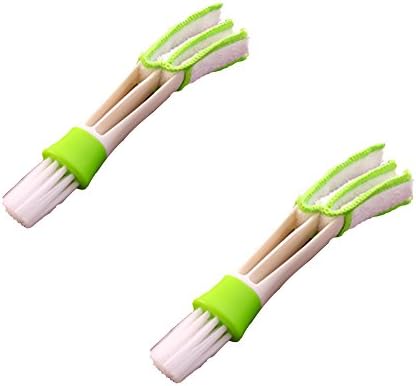 Dryer Vent Cleaning Brush for Keyboard, Window and others-Multi Use Brush (2, green)