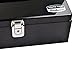 South Main Hardware 810176 Steel Cash Box with 7-Compartment Insert Tray, Black, Medium