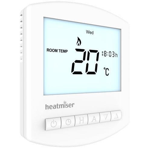 Heatmiser Slimline Thermostat - Digital Programmable Thermostat