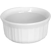 CorningWare 7-Ounce Ramekins, French White