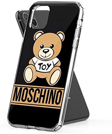nasboy Moschino Bear Case Cover Compatible for iPhone iPhone (11 Pro Max)