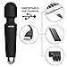 HAPME Personal Wand Massager Handheld Electric Cordless Mini Wand Rechargeable Waterproof Powerful Vibrate Massager for Therapeutic Muscle Aches (Black 03)