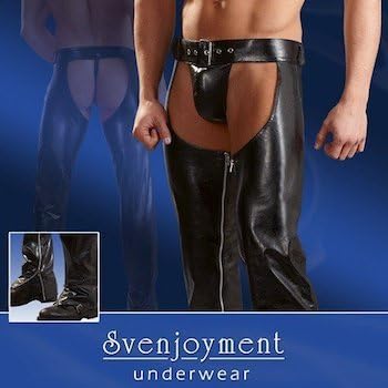 Faux Leather Chaps by Svenenjoyment