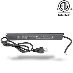 60W Triac Dimmable Driver, 2 Pack 110v AC to 24v DC