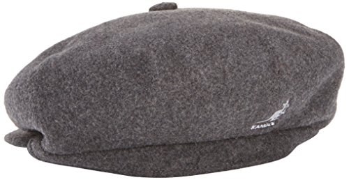 Kangol Unisex-Adults Wool Spitfire Cap, Dark Flannel, XL