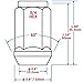 WheelGuard™ 1954, Bulge Acorn Lug Nut, 1/2-20, 3/4