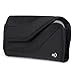 Nite Ize Clip Case Sideways Phone Holster - Protective, Clippable Phone Holder For Your Belt Or Waistband - Large - Black