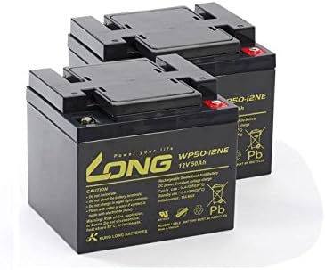 Batterie 24V (2x12V 22Ah AGM) Compatible Tondeuse Robomow RL2000 RL-2000 - Pack Haute Performance