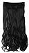 24-30 inches Straight Curly 3/4 Half Full Head 1 Piece 5 Clips in Hair Extensions