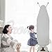 HoRmi Ironing Board Cover and Pad - with Silicone Rest Iron Pad and Protective Scorch Mesh Cloth, Scorch and Stain Resistant 3 Layers Thick Padding with Elastic Edges, Fits 54 x 15 Standard Size