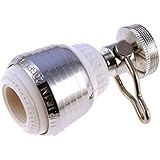 New Resources GroupSwivel Spray Kitchen Aerator 1.5 gpm Chrome Metal Aerator with On/Off Lever