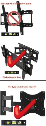 OUTDOOR TV COVER (46, Black (Not For Direct Sun))