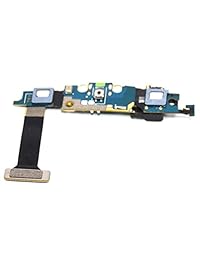 cokusky Cargador USB Puerto de carga flex cable conector Dock USB con micrófono del Mic para reparación de Samsung Galaxy S6 Edge G925