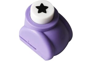 Cute Fashion Embossing Maker,Star Shape Scrapbooking Craft Punch Paper Shaper 1Pcs,15mm Attractive