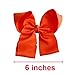 Big Hair Bows Girls Toddler 6 inches 40 PCS Hair Clips for Girls Alligator Baby Ponytail Holder