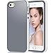iPhone 5s Case,iPhone SE Case,iPhone 5 Case,by Ailun,Shock-Absorption Bumper,Anti-Scratch,Fingerprint&Oil Stain Shell Soft Dual Color TPU Back Cover[WhiteGrey]