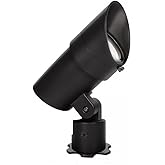 WAC Landscape Lighting, LED 120V Line Voltage Medium Size Accent Light with Adjustable Beam Angle and Integral Brightness Con