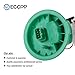 ECCPP Electric Fuel Pump Module Assembly w/Sending Unit Replacement for Mini Cooper2002 2003 2004 L4 1.6L E8594M