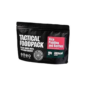 Tactische Foodpack Rijst Pap en Bessen Hoog Energie Bevriezen Gedroogde Maaltijd