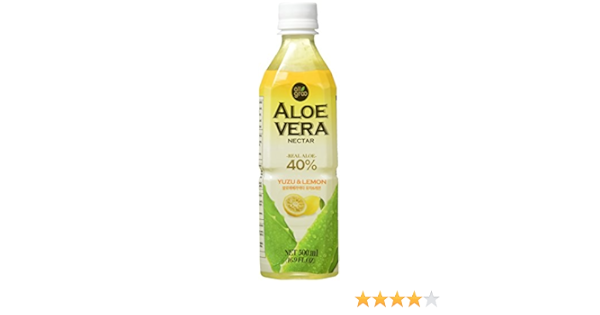 Allgroo Nectar de Aloe Vera con Yuzu Y Concentrado de Zumo de ...