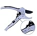 Gelindo Pruning Shears with Sharp Carbon SK-5 Steel Blade - Less Effort - Anti Slip Rubber Handles - Simple Unlocking Mechanism - Perfect for Apple Trees, Roses & Hedges