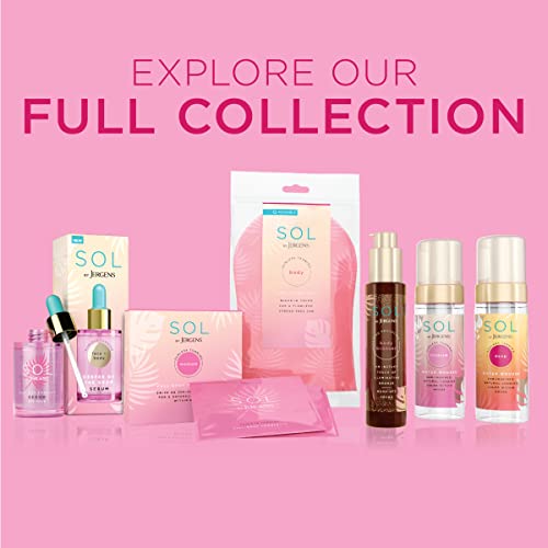 SOL by Jergens Self Tanner Body Bronzer, For All Unique Skin Tones