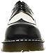 Dr. Martens 3989 Brogue Oxford 5 Eye Brogue,Black/white smooth,4 UK/Women's 6, Men's 5 M US