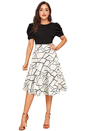 ILLI LONDON Women’s A-LINE Knee Length Dress ILLI LONDON Women’s A-LINE Knee Length Dress