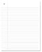 BookFactory Record Book Professional Record and Account Notebook College Ruled Notebook - 96 Ruled Pages (8'' x 10'') Section Sewn Hardbound (RA-096-SRS-A-LKMST15)