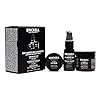 Brickell Men's Advanced Anti-Aging Routine, Night Face Cream, Vitamin C Facial Serum and Eye Cream, Natural and Organic…