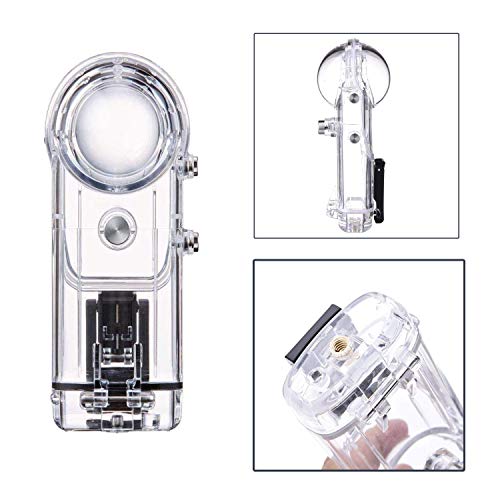 Waterproof Housing Case for Ricoh Theta Spherical Cameras (V, S & SC) with Underwater Diving 30M Protective Shell Accessories