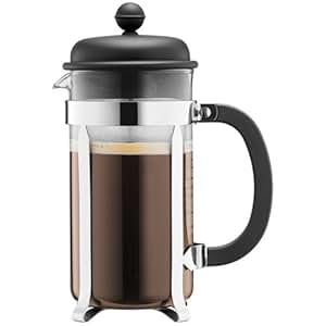 Amazon.com: Bodum Caffettiera French Press Coffee Maker, Black Plastic