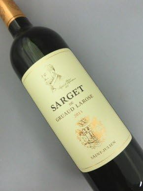Amazon Co Jp Sarget De Gruaud Larose 赤ワイン サルジェ ド グリュオラローズ 13 750ml 通販 食品 飲料 お酒