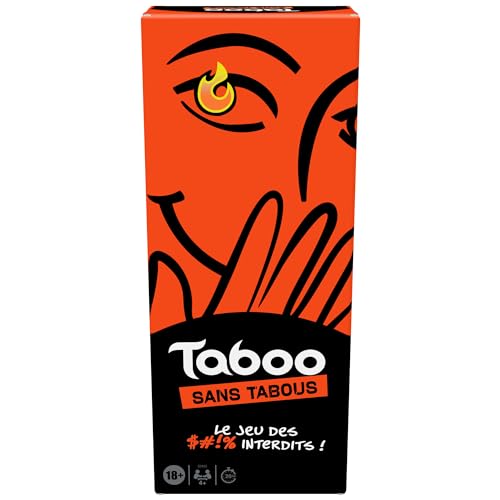 Hasbro Gaming Taboo ohne Tabos, Gesellschaftsspiel für Erwachsene