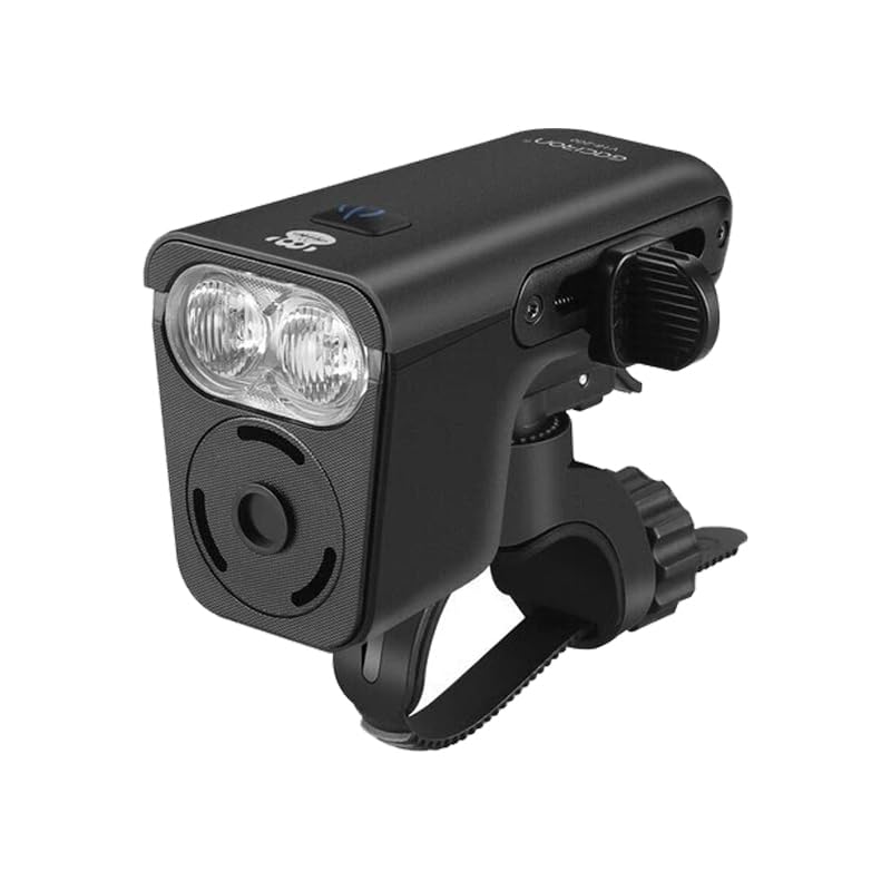 GACIRON V18 200lm IPX6 Adjustable Volume USB Type-C Front Light with Built-in Horn