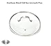 Gotham Steel Clear Tempered Glass Vented Lid - Prevents Pots and Pans from Messy Spillovers (9-inch Lid)