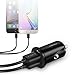 AUKEY Car Charger with Dual USB Ports & 4.8A Output for iPhone 7 / 6s / Plus, iPad Pro / Air 2, Samsung Galaxy Note8 / S8 / S8+ and More