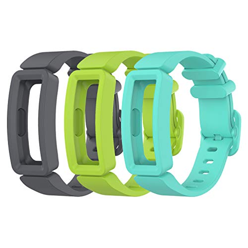 EEweca 3-Pack Bands Compatible with Fitbit Ace Replacement Strap