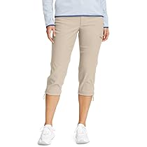 Eddie Bauer Ladies' Rainier Capri (Black, 8) at Amazon Women's Clothing  store