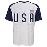 World Cup Soccer teen-boys Federation Jersey Short Sleeve Tee